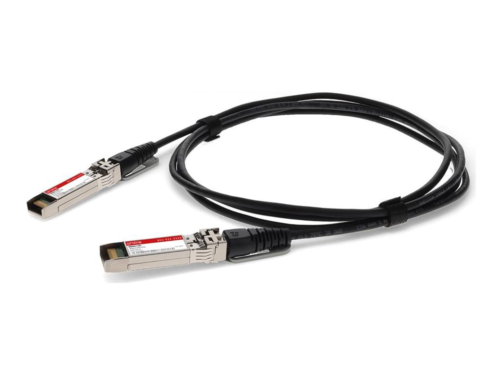Proline 50GBase-CU direct attach cable - TAA Compliant - 3.3 ft - black