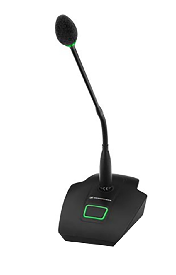 Sennheiser MEG 14-40-L-II Gooseneck Microphone and MAT 153-S Table Stand - Black