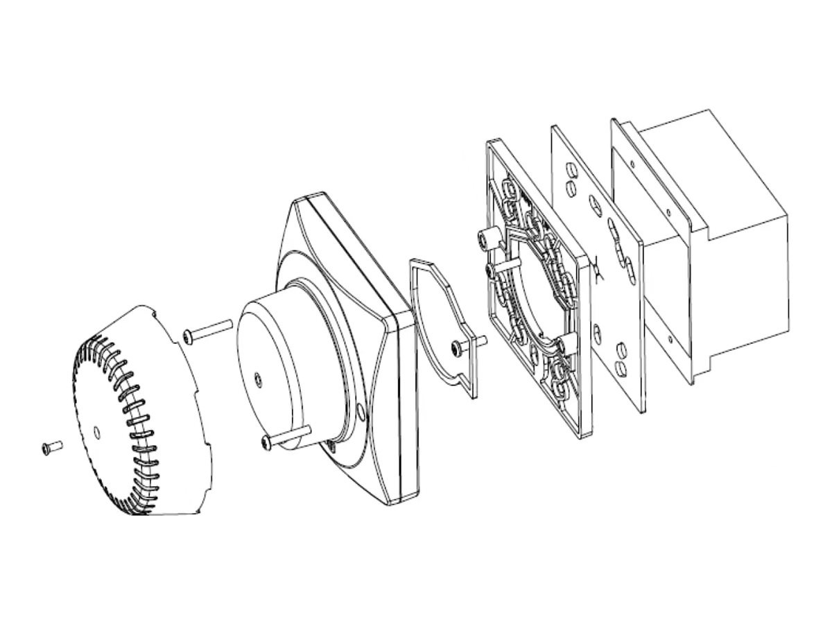 Algo Wall Mount Bracket Kit for 8186 SIP Horn Speaker