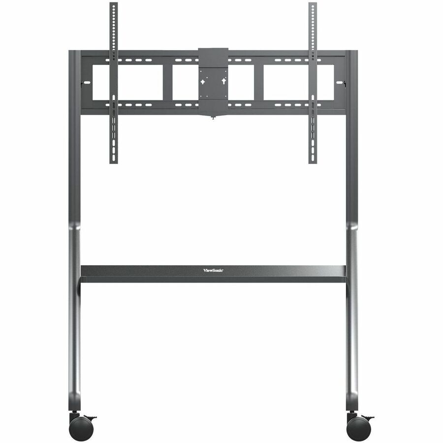 ViewSonic VB-STND-009 Slim Mobile Cart, Compatible with Displays up to 105"