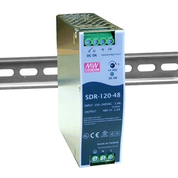 IMC Advantech 2.5A 120W AC to DC Industrial DIN Power Supply