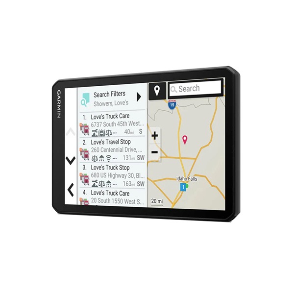 Garmin dezlCam OTR710 7" GPS Truck Navigator with Built-in Dash Camera - Black