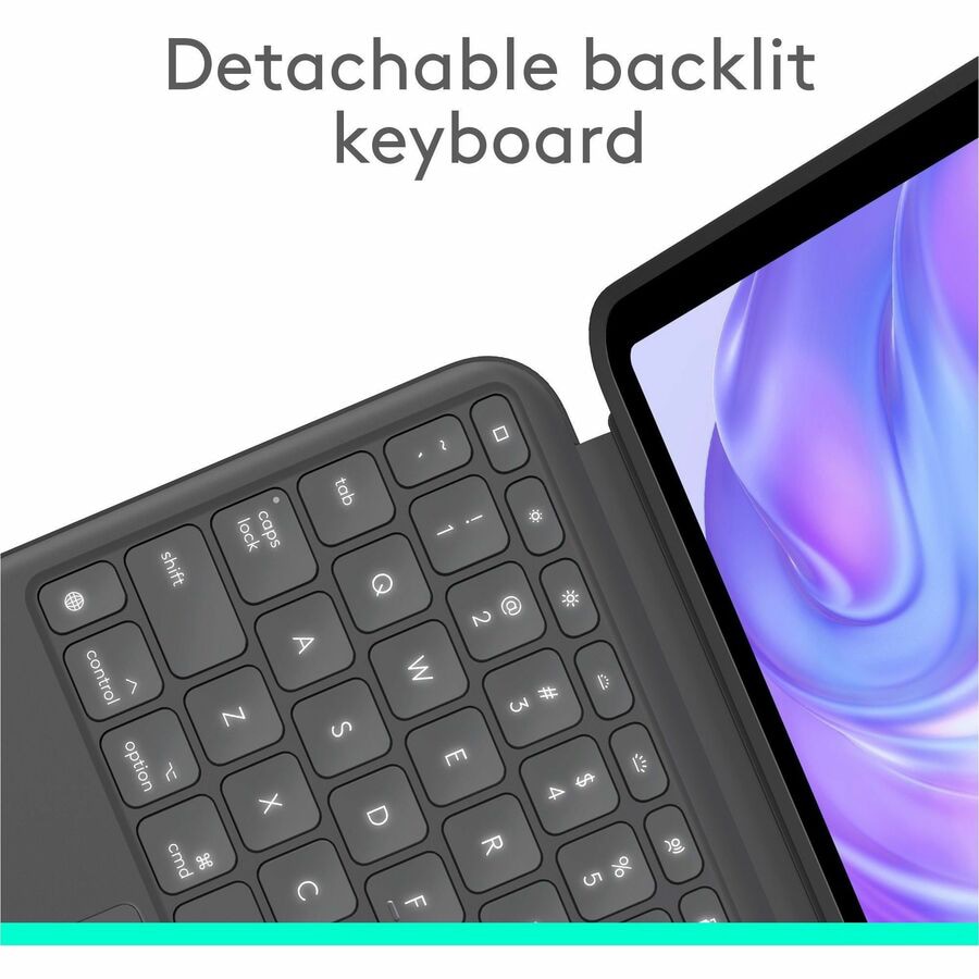 Logitech Combo Touch Keyboard Case - Thumbnail 5
