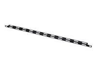 Middle Atlantic LBP Horizontal Rack Cable Management Lace Bar - L-Shaped - 10 Pack