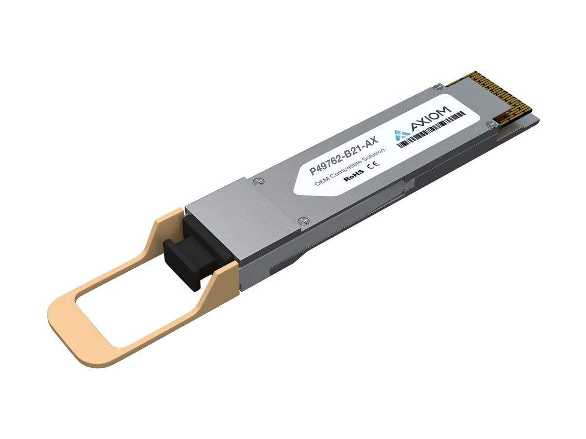 Axiom - OSFP transceiver module - 800 Gigabit Ethernet