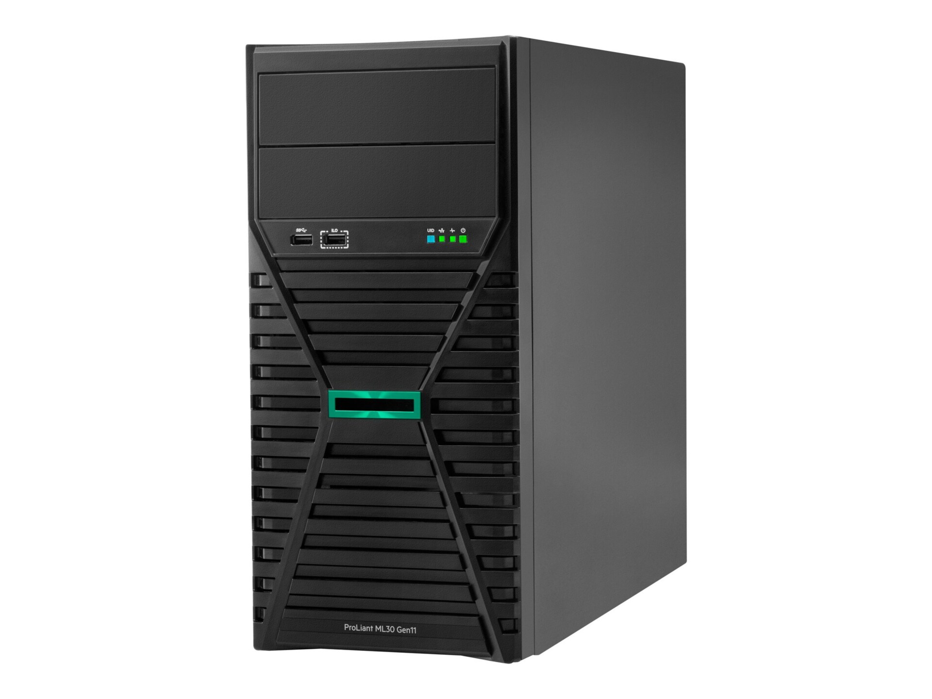 HPE ProLiant ML30 Gen11 - tower - Xeon E-2434 3,4 GHz - 32 GB - SSD 2 x 960