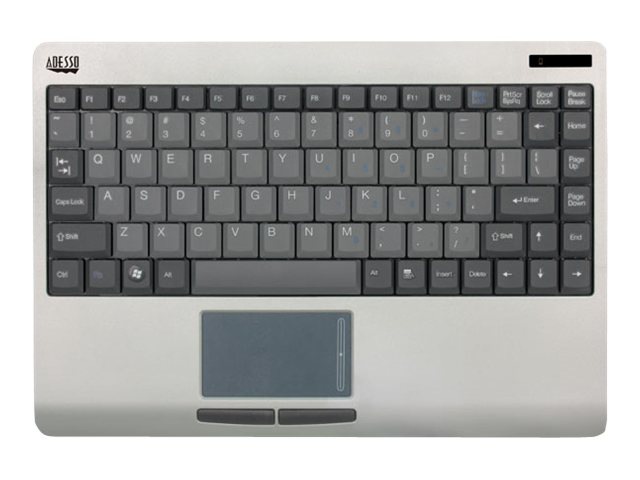 Adesso SlimTouch Wireless 2.4 GHz RF Mini Touchpad Keyboard