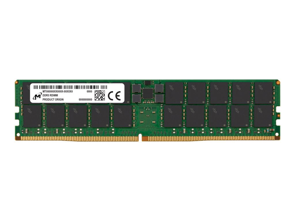 Micron - DDR5 - module - 128 GB - DIMM 288-pin - 5600 MHz / PC5-44800 - reg