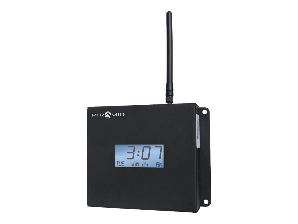 Pyramid Secondary - clock synchronization wireless transmitter