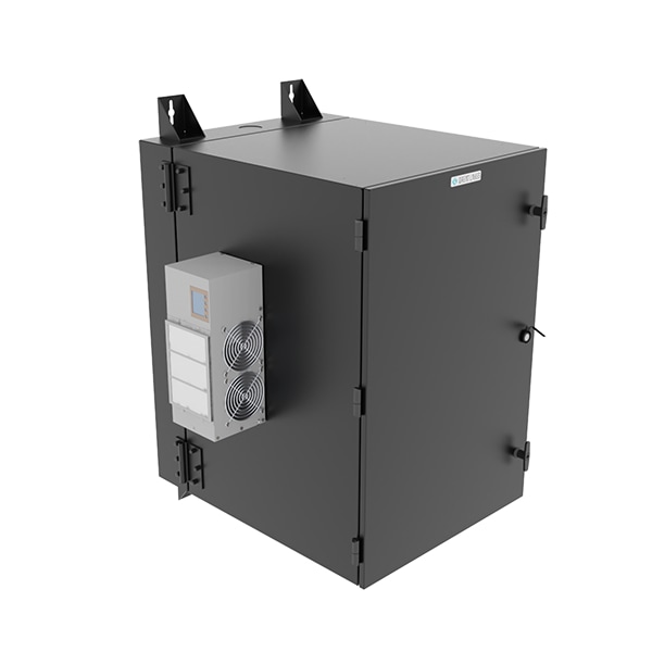 Great Lakes 36″x24"x30" Double Swing Wall Mount - Black