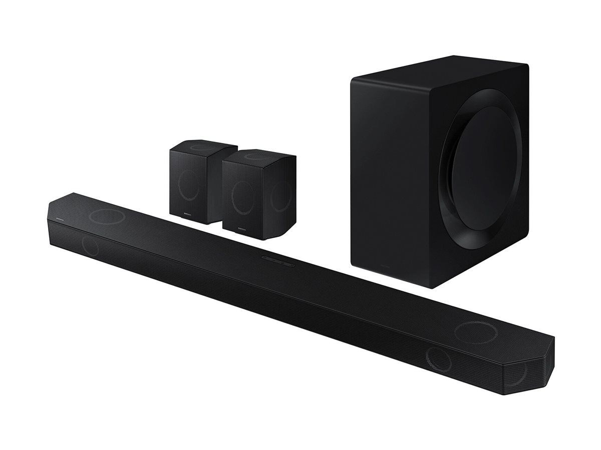 Samsung HW-Q990D - sound bar system - for home theater - wireless