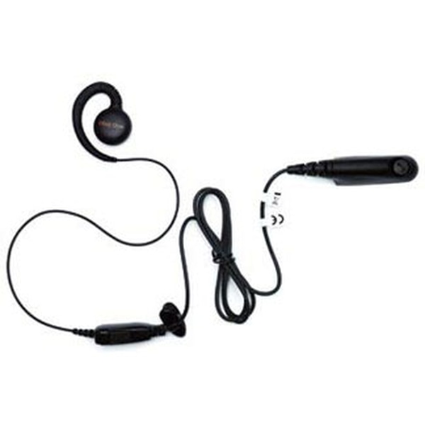 Motorola Commercial Series Over-the-Ear Swivel Earpiece with In-line Microphone/PTT Switch