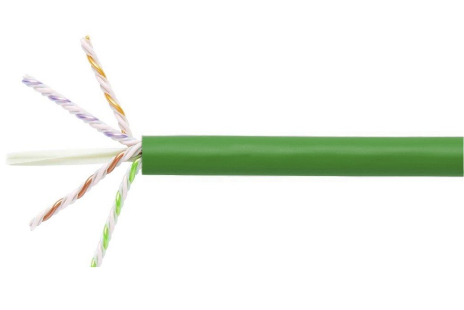 CommScope 1000' CAT6A U/UTP Cable - Green
