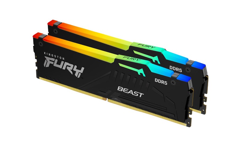 Kingston FURY Beast RGB - DDR5 - kit - 64 GB: 2 x 32 GB