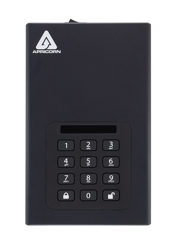 Apricorn Aegis Padlock 24TB Secure USB 3.0 Desktop Hard Drive