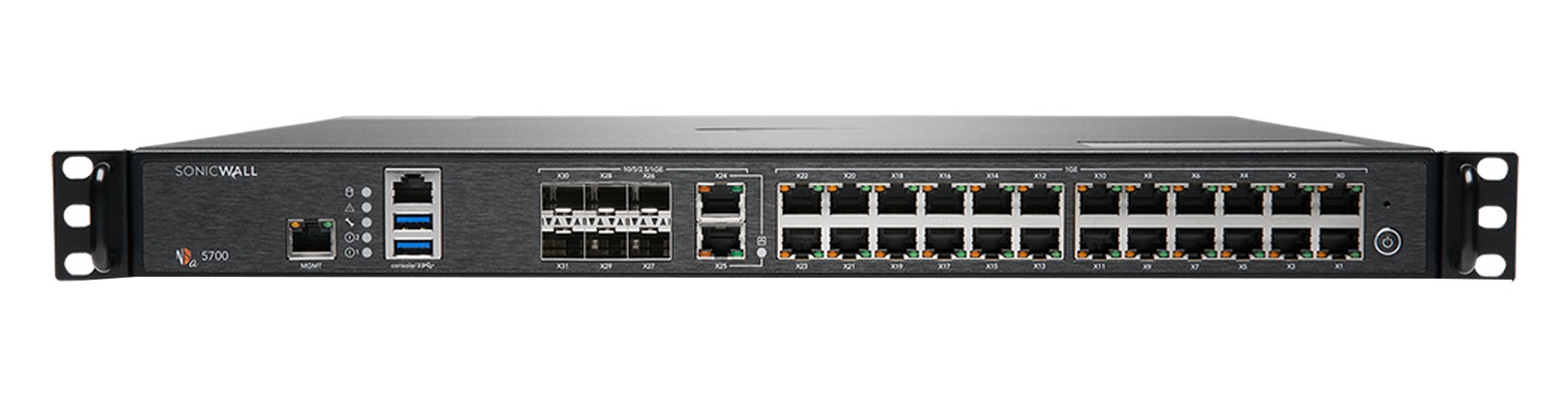 SonicWall NSA 5700 Promotional Tradeup Firewall Security Appliance with 3 Year Advanced Protection Services Suite