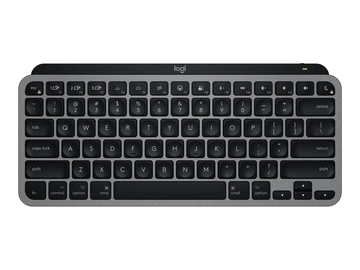 Logitech Master Series MX Keys Mini for Mac - keyboard compact - QWERTY - English - space gray Input Device