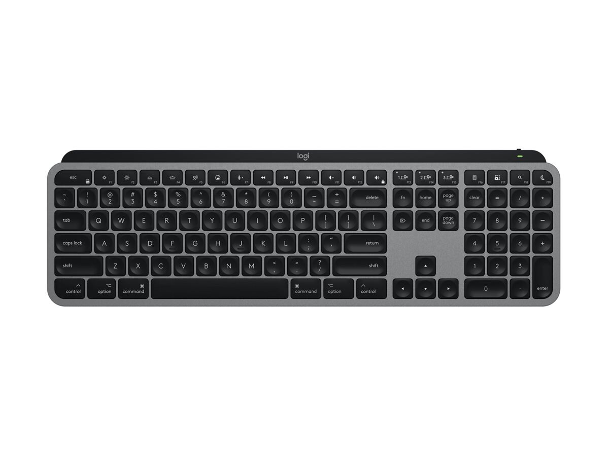Logitech Master Series MX Keys S for Mac - keyboard full size - QWERTY - En