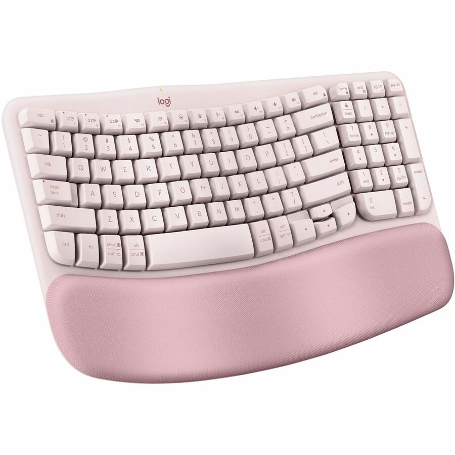 Logitech Wave Keys - keyboard - QWERTY - English - rose Input Device