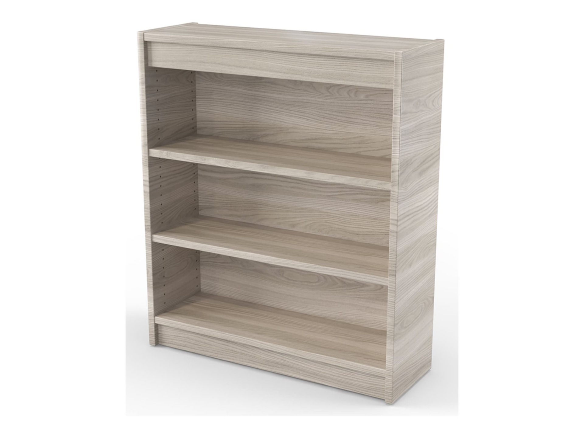 MooreCo Array Shelve Single-sided Bookshelf - Gray Mesh