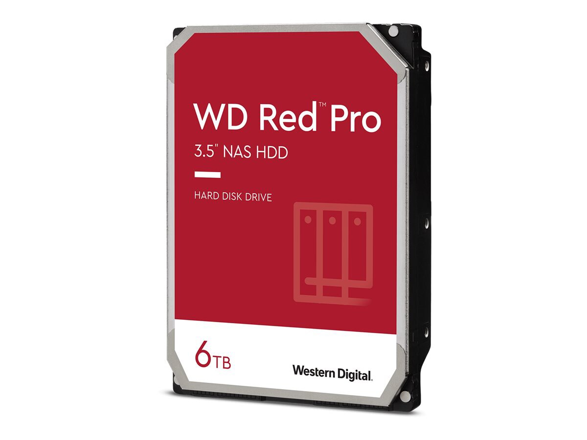 WD Red Pro WD6005FFBX - hard drive - 6 TB - SATA 6Gb/s