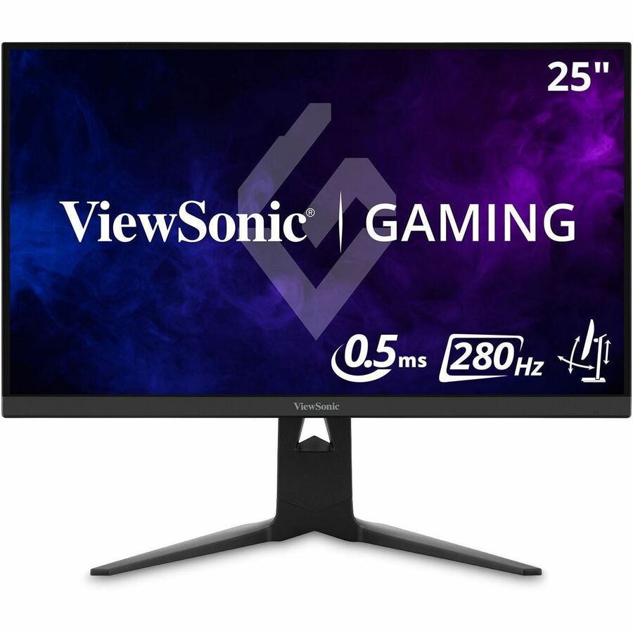 ViewSonic Gaming XG2536 - 1080p 0.5ms 280Hz IPS Gaming Monitor FreeSync Premium, 60W USB-C, HDMI, DP - 300 cd/m² - 25"