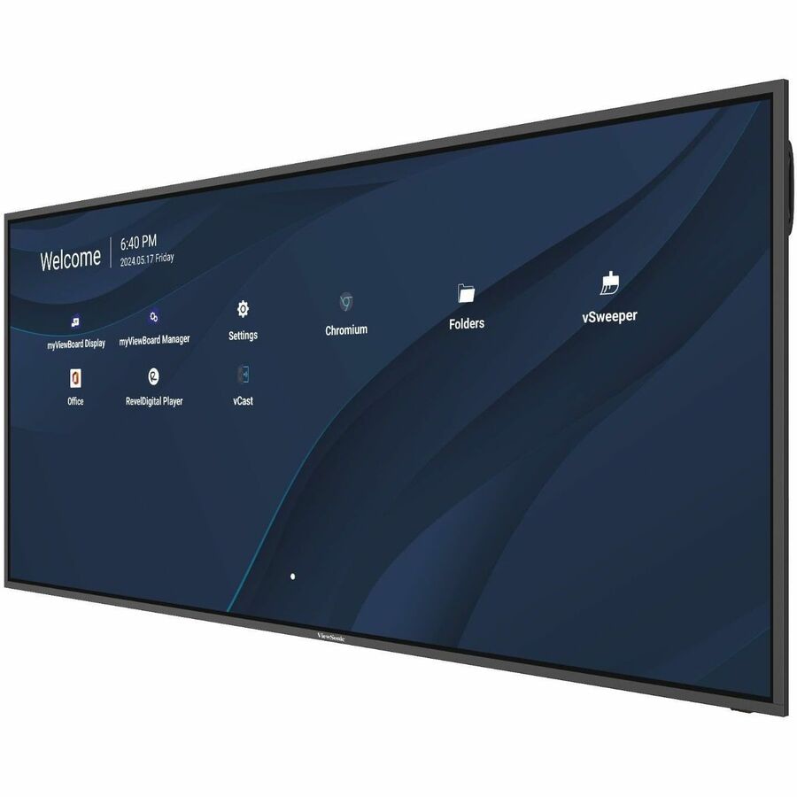 ViewSonic Commercial Display CDE92UW - 5K, 21:9 Ultrawide, 24/7 Operation, Integrated Software - 500 cd/m2 - 92"