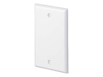 PANDUIT SCRW-ON SNGL GNG BLNK CVR PL