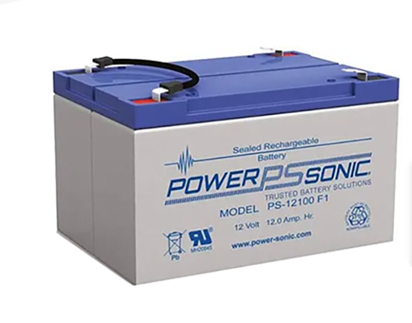 Power-Sonic PS-12100 General Purpose Rechargeable Sealed Lead Acid Battery