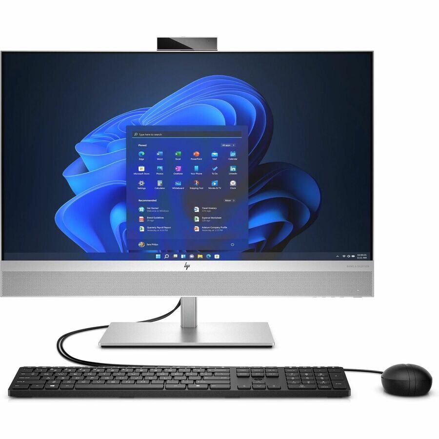 Thumbnail 2 of 21 for HP EliteOne 870 G9 All-in-One Computer - Intel Core i5 14th Gen i5-14500 - vPro Technology - 8 GB - 256 GB SSD - 27" QHD