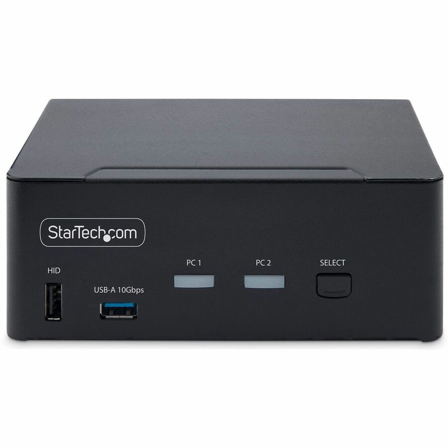 Thumbnail 4 of 8 for StarTech.com 2-Port Dual-Monitor DisplayPort 1.4 KVM Switch, 8K 60Hz / 4K 144Hz, 2x USB 10Gbps Ports, TAA Compliant
