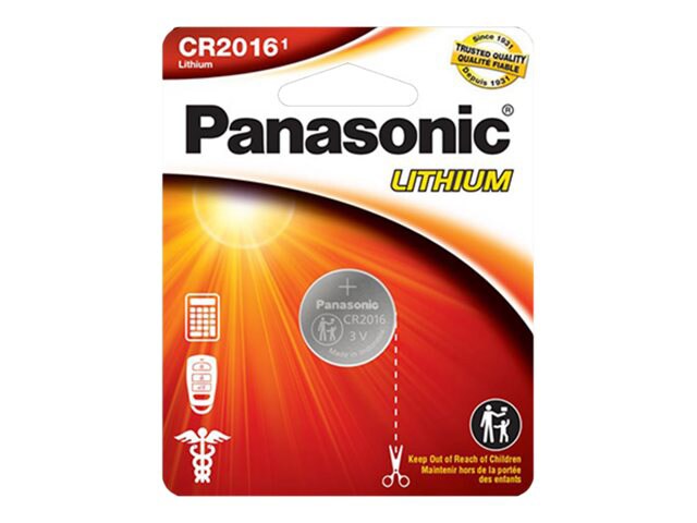Panasonic CR2016 battery x CR2016 - Li