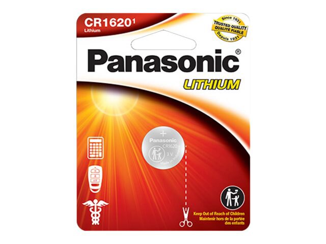 Panasonic CR1620 battery x CR1620 - Li