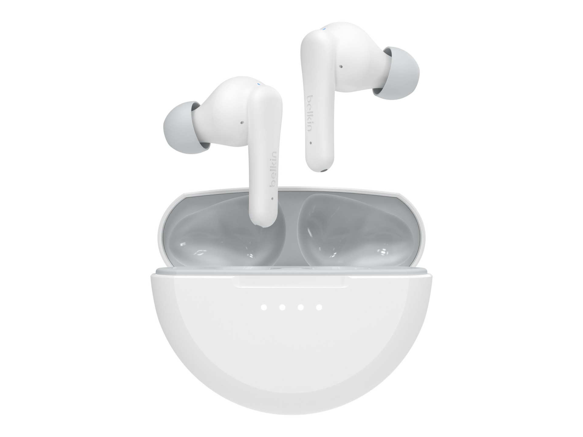 Belkin SoundForm Nano 2 Wireless Earbuds For Kids - True Wireless Earphones With Mic - White