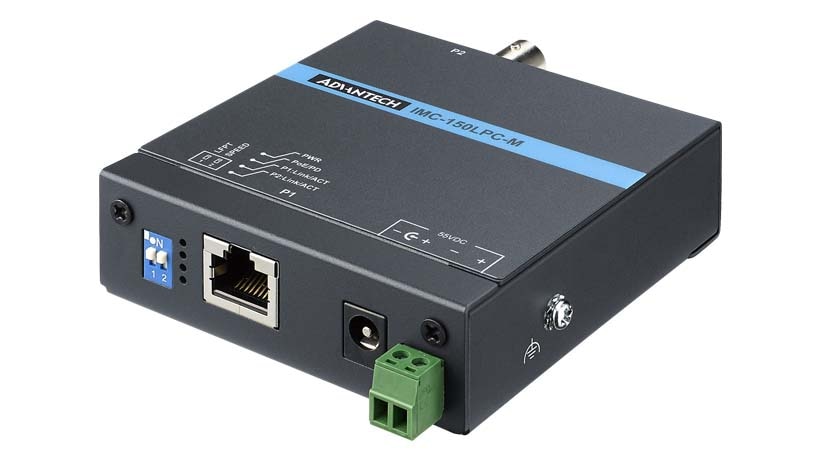 IMC Advantech Industrial Long Reach PoE+ Extender - Master