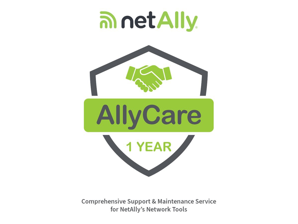 NetAlly AllyCare Support - extended service agreement - 1 year - shipment