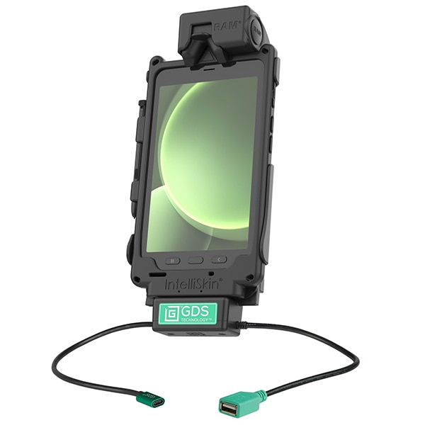 RAM Mounts GDS Vehicle Tough Docking Station with Single USB-A Connector for Active 5 and 3 Tablet