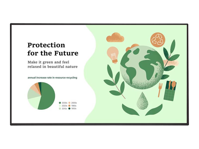 LG 65" UM5N-E Series UHD Signage with Enhanced Security Features & webOS™ 6