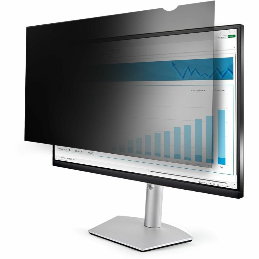 StarTech.com 25-inch 16:9 Computer Monitor Privacy Screen, Anti-Glare Privacy Filter, +/- 30° View Security Shield