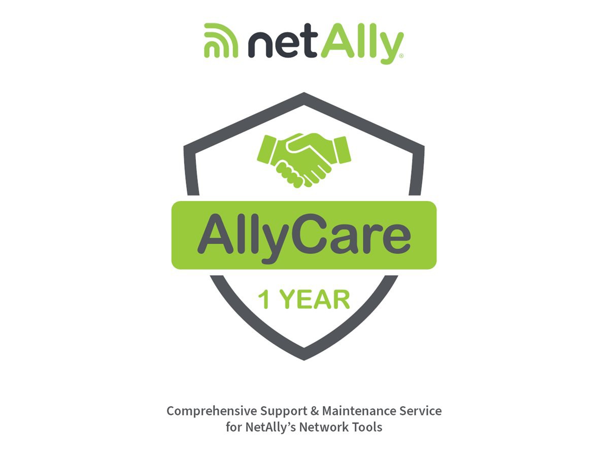 NetAlly AllyCare Support - contrat de maintenance prolongé - 1 année - expédition