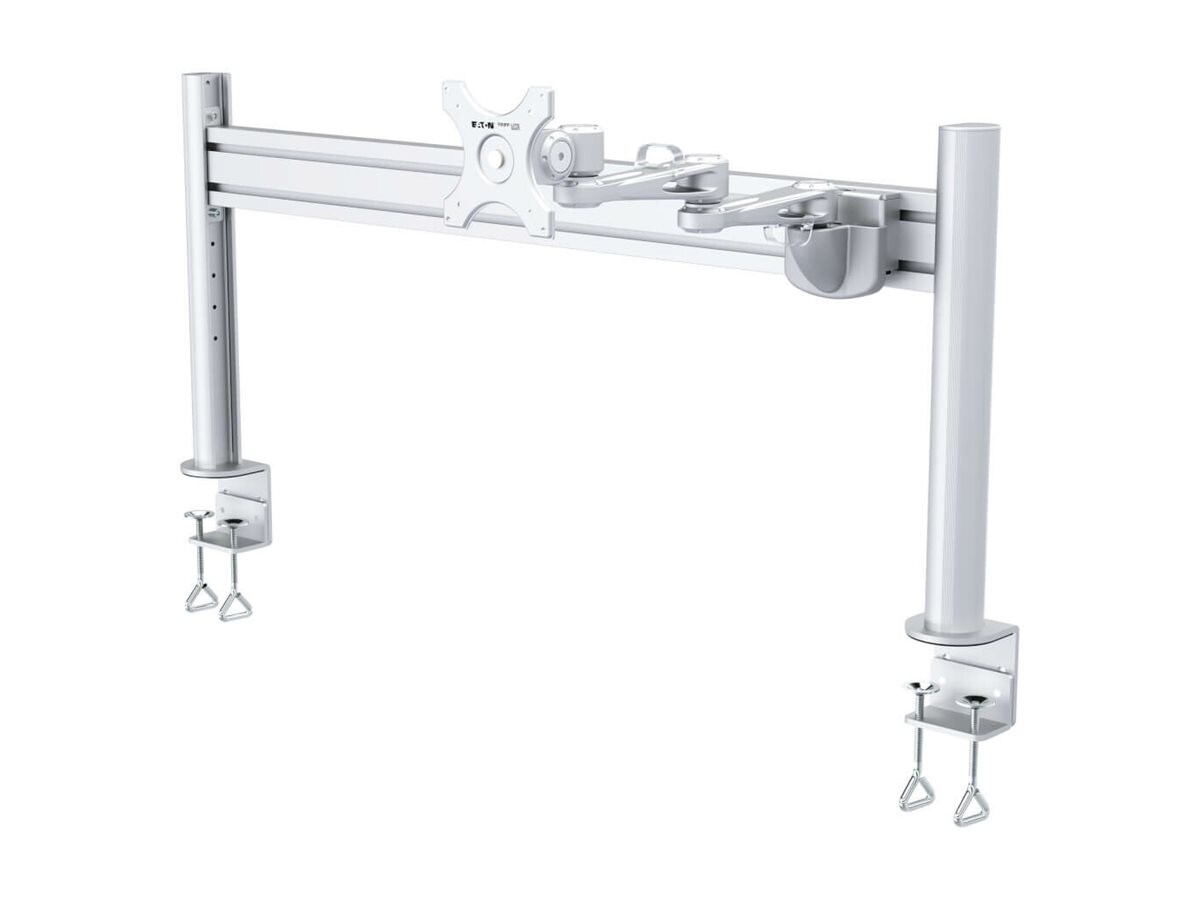 Eaton Tripp Lite Series Dual-Extension Monitor Mount for Slat Wall System,