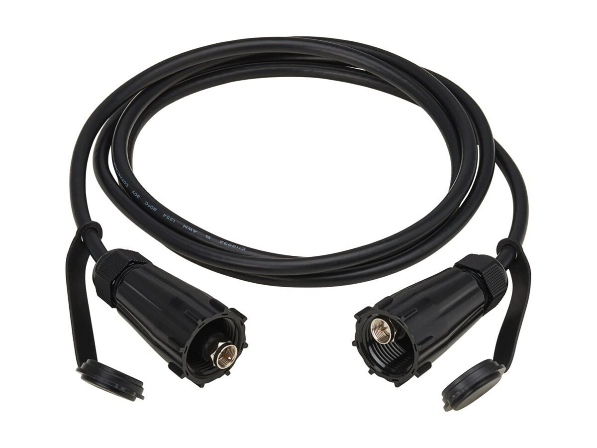 Eaton Tripp Lite Series Rigid Industrial RF Coaxial Cable (M/M) - IP68, F-T
