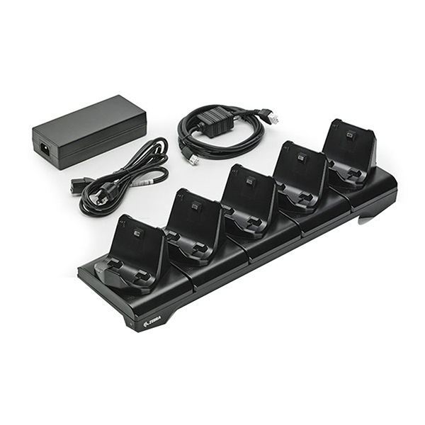 Zebra 5-Slot Docking Cradle - printer charging cradle