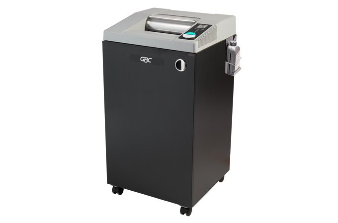 GBC CM15-30 Micro-Cut Commercial Shredder - TAA Compliant - Black