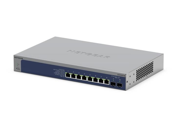 Epson NETGEAR XS508M 8-Port 10G/Multi-Gigabit Ethernet Smart Switch with Dual 10G SFP+ Ports