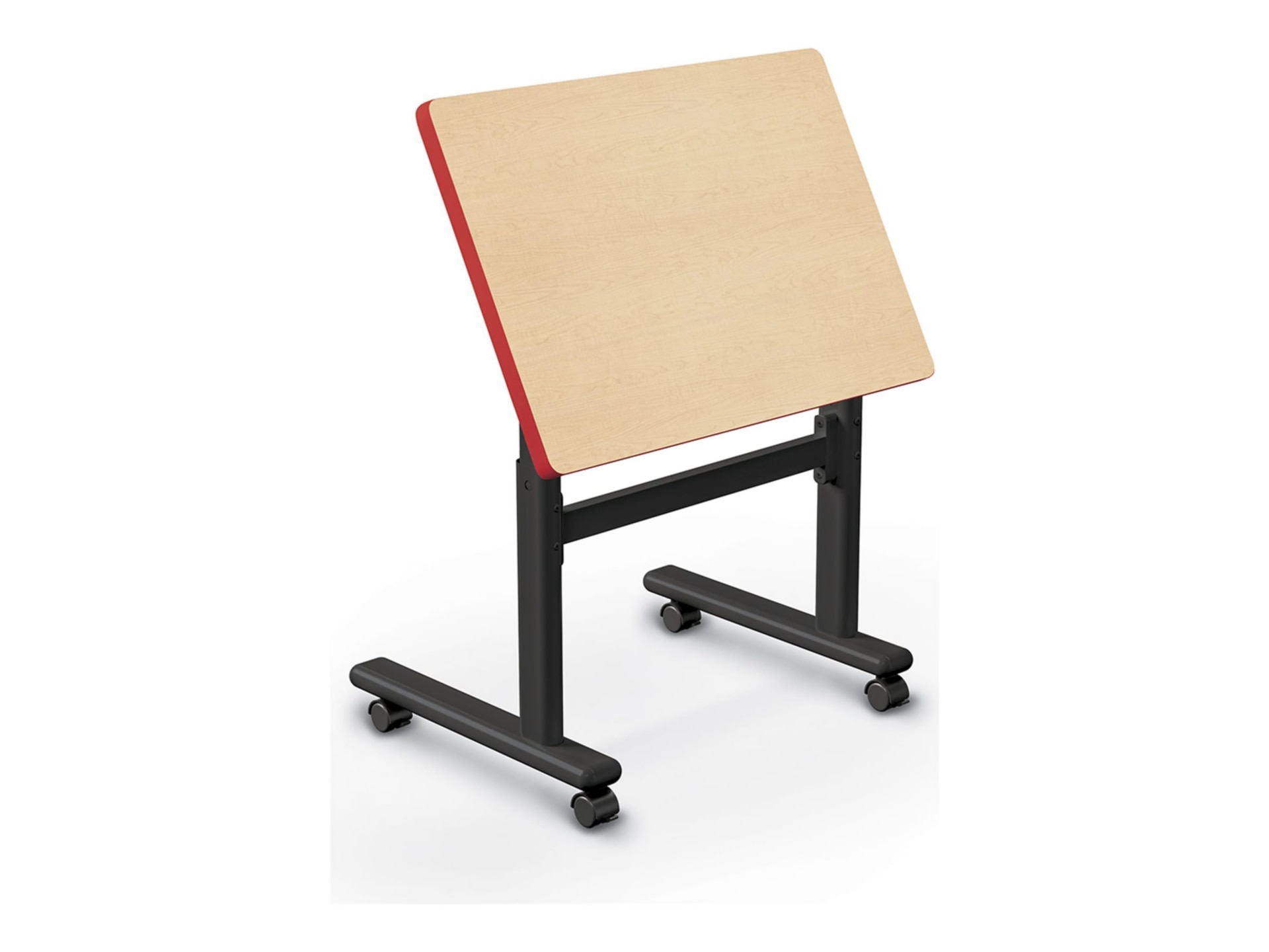 MooreCo Height Adjustable Flipper Desk