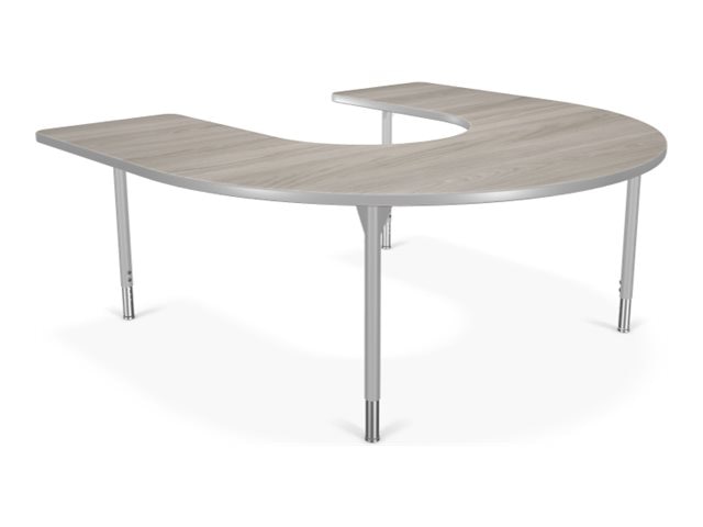 MooreCo Hierarchy Activity Horseshoe Table