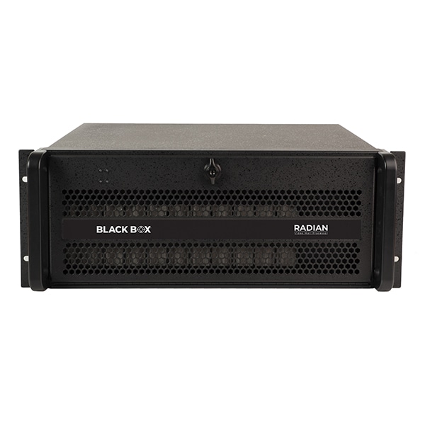 Black Box Radian 4U 11-slot 800W Video Wall Controller Chassis
