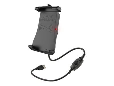 RAM Quick-Grip car wireless charging holder - with B size ball, waterproof - 15 Watt