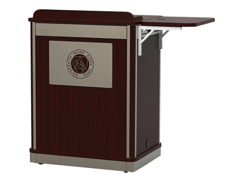 Spectrum Media Manager Series Compact Lectern - Black